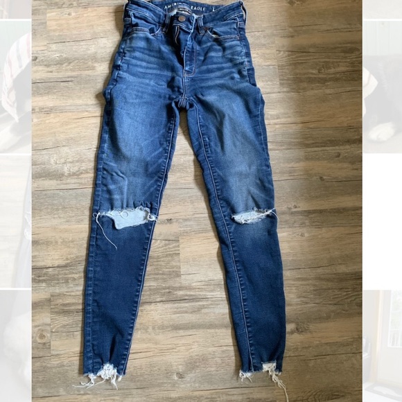 AMERICAN EAGLE size 4 next level stretch jeans